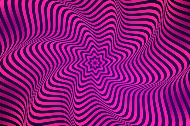 Psychedelic optical illusion wallpaper