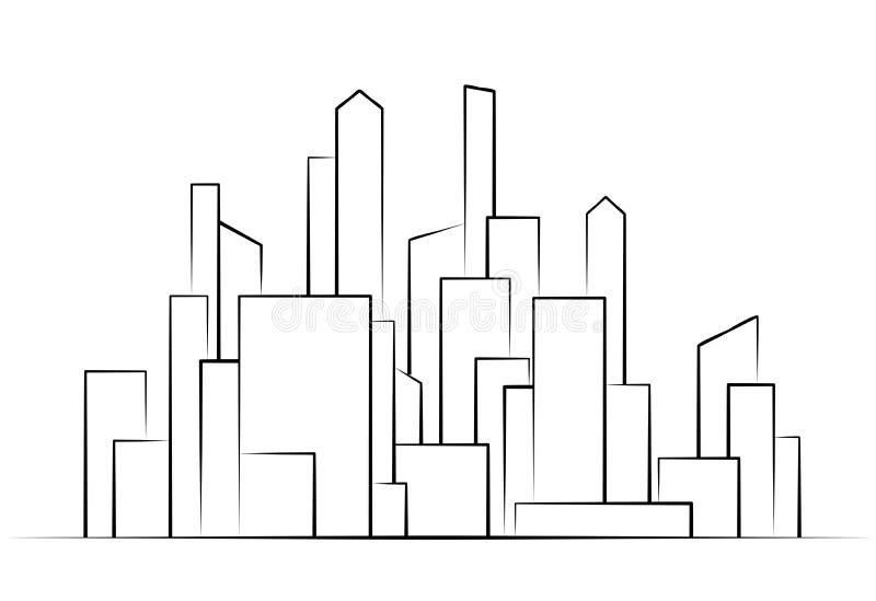 Очертания Города Изображения – скачать бесплатно на Freepik