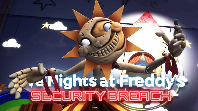 Постер плакат Five Nights at Freddys