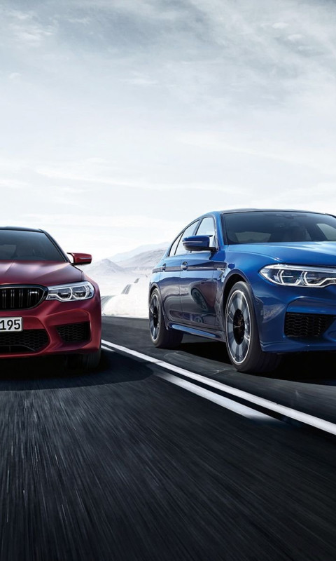 Wallpaper bmw, purple, m5, f90 for mobile and desktop 