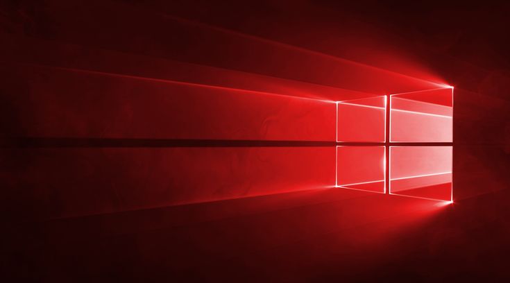 Windows 11 Wallpaper 4K, Red abstract 