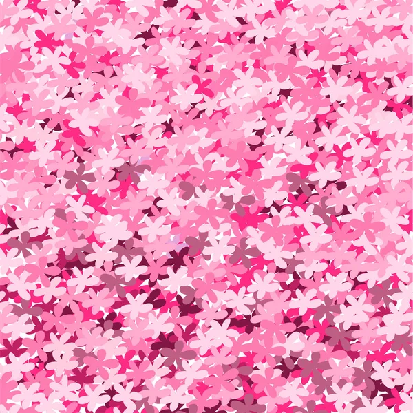 Pink Sakura Blossom Seamless Background 