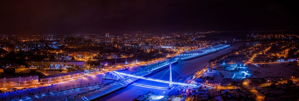 В Тюмень пришли метель и снегопады