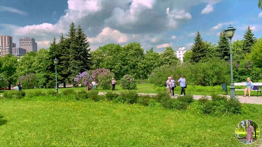 Сиреневый сад в городе Москва