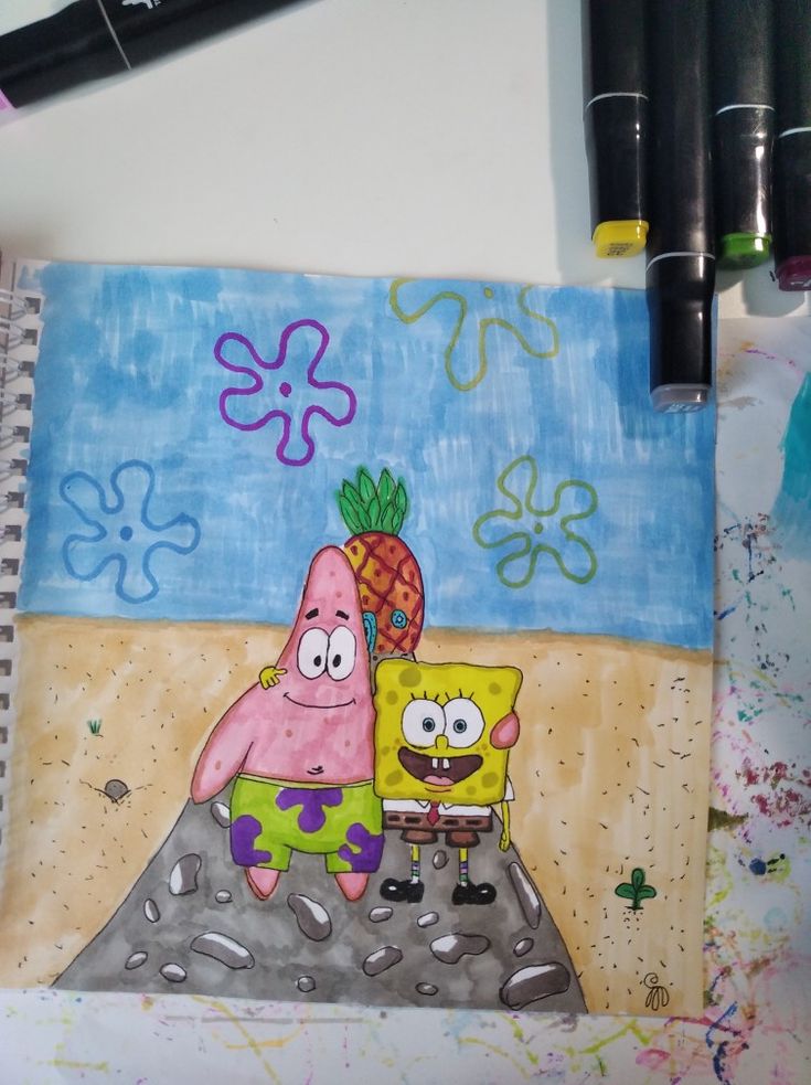 Sponge Bob и Холст