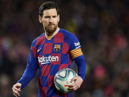 Футболка мужская NIKE Lionel Messi FC Barcelona средняя 