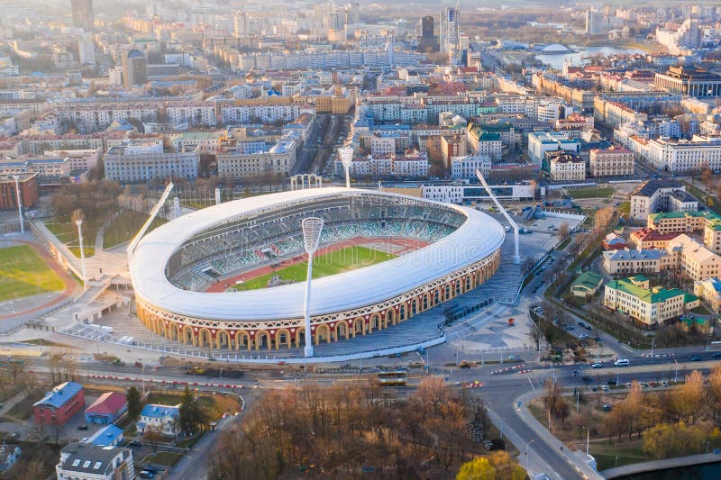 Минск Белоруссия Сентябрь 2017 Центр Города Летом — Стоковое 