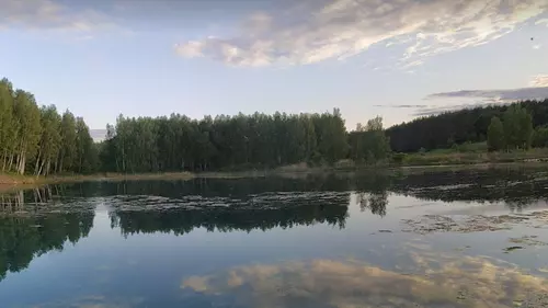 Бурцево озеро в Нижегородской области 