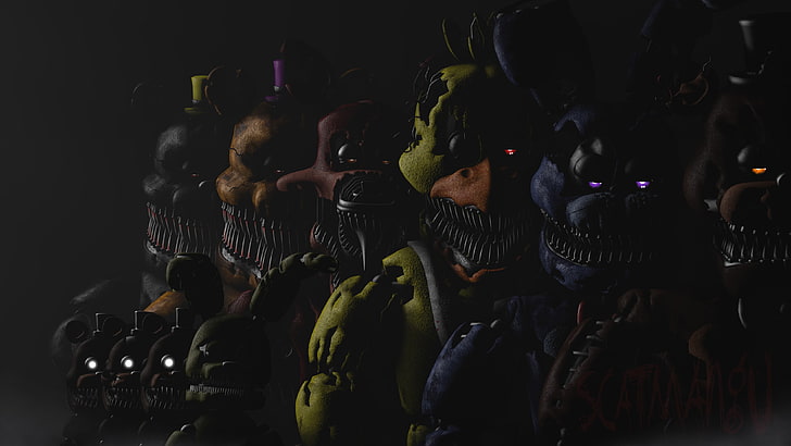 Fnaf Live HD wallpaper 