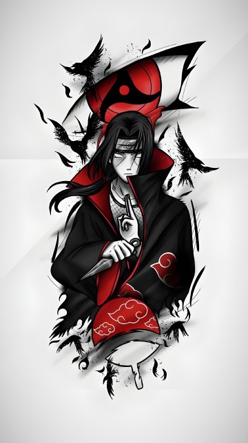 Download free Uchiha Sasuke Naruto Iphone Digital Art 