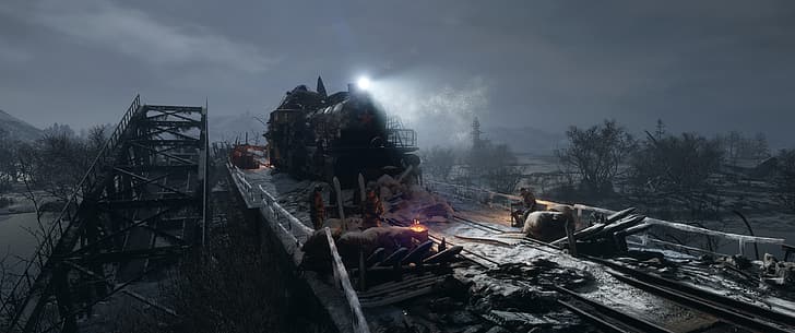 Metro Exodus, видеоигры, 4A Games, HD обои 