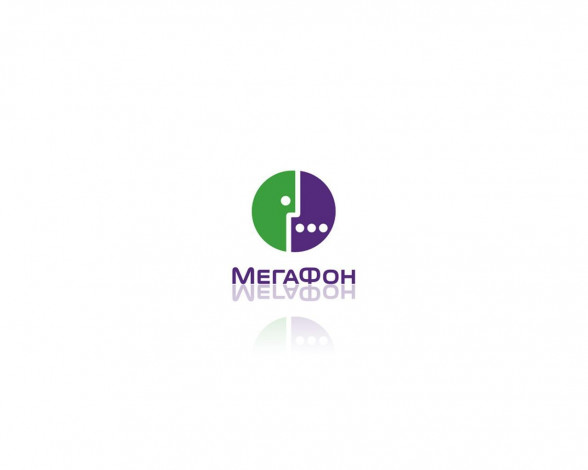 Logo of the Megafon company — Stock 