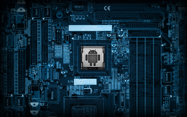 Обои android, processor, компьютеры 