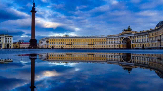 Река Фонтанка в Санкт-Петербурге 