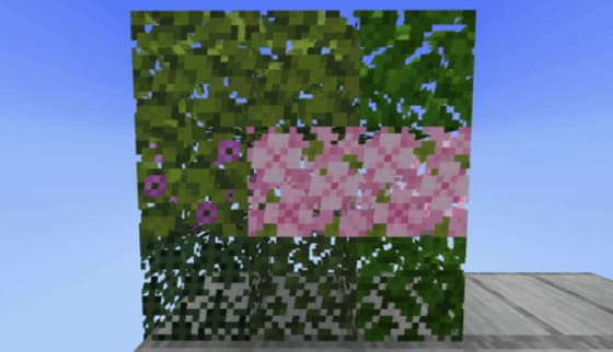 Мод Bushy Leaves для Minecraft