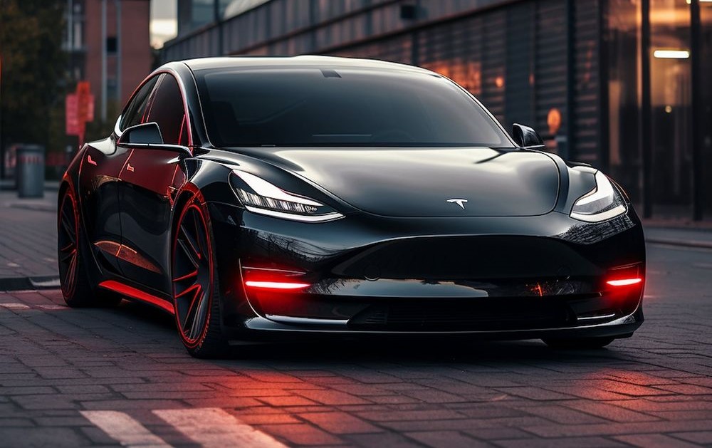 Обои Car, Front, Tesla, Model X 