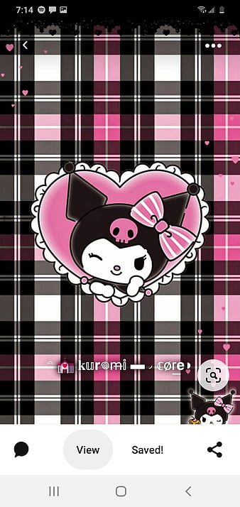 Kawaii Kuromi Wallpaper Art By 아코AKo 