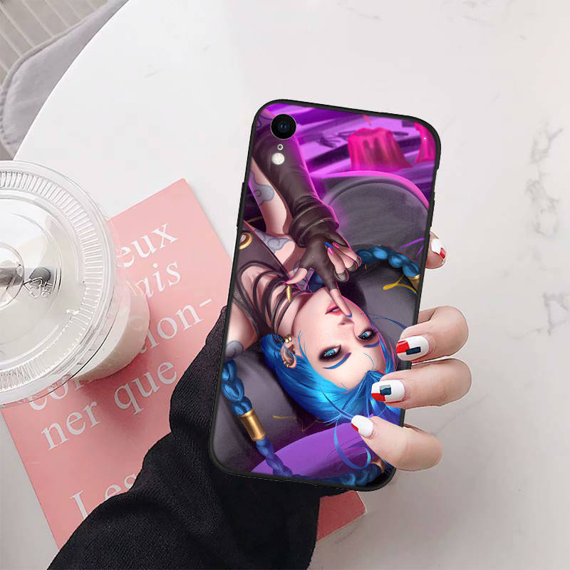 Чехол для iPhone 12 Pro Jinx Arcane 