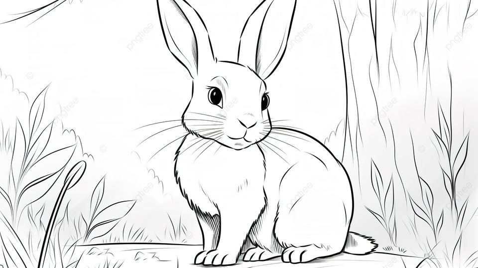 Super Easy! How to Draw a Cute Bunny Rabbit