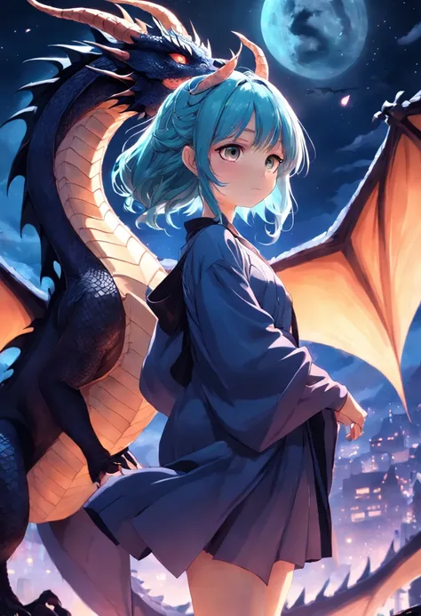 anime with dragon girl