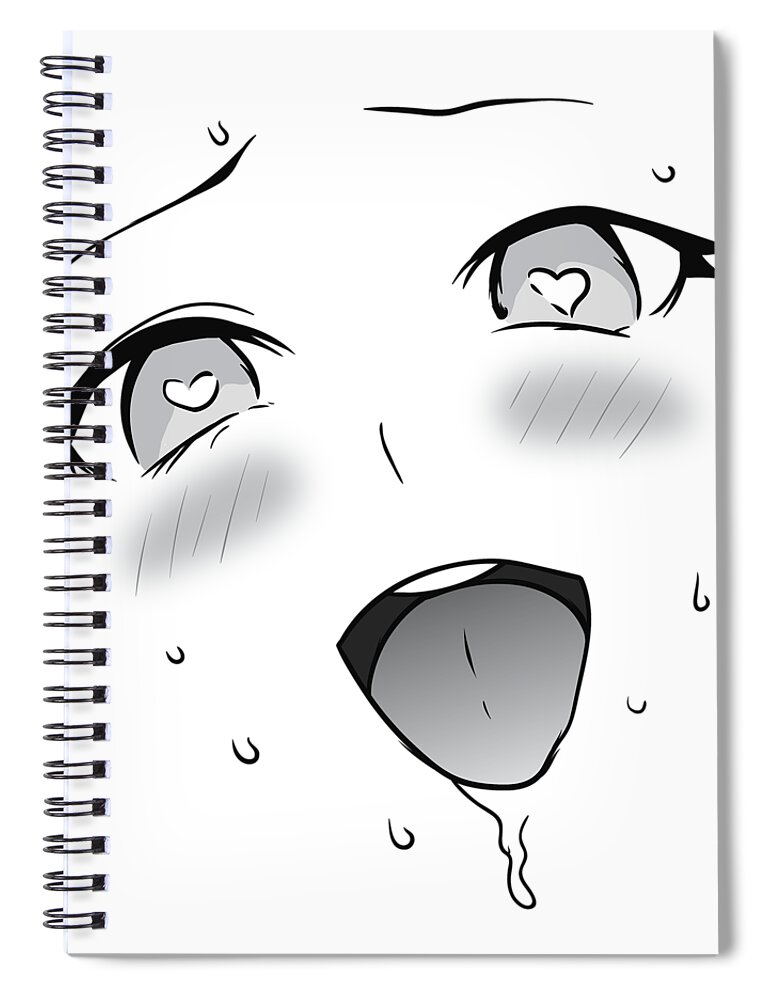 Ahegao #2 Greeting Card by Danilov Ilya