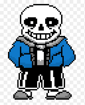 Undertale characters pixel art by 