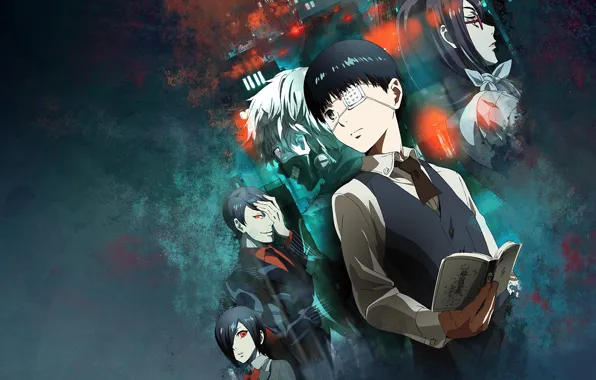 tokyo ghoul wallpaper 1366x768 