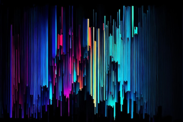 Wallpaper vaporwave glitch art 