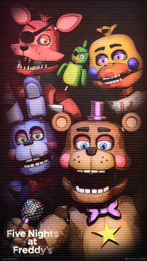 Обои видео, игры, five, nights, at, freddy`s, five, nights 