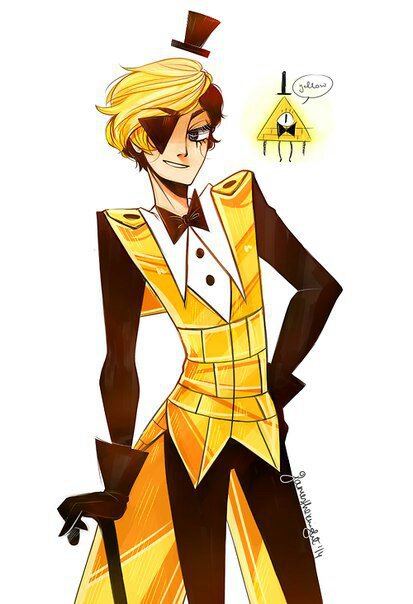 Bill Cipher Chibi Рисованные Арт Аниме, Чиби, телевидение 