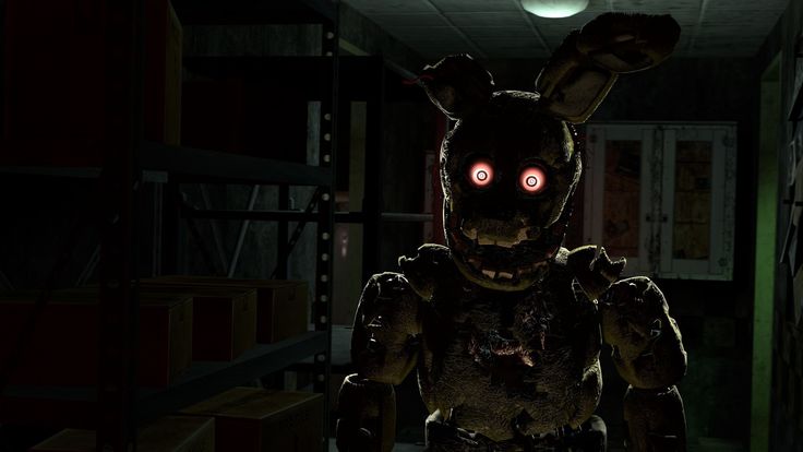 Toxic Springtrap wallpaper