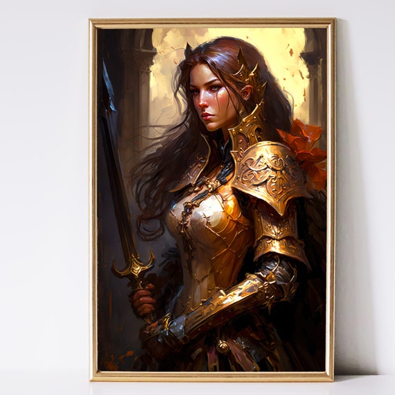 Hyper-Realistic Paladin Portrait 