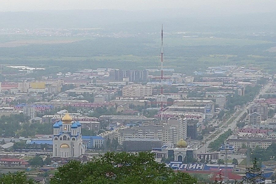 Средняя, смотровая площадка, Сахалинская область, Южно 