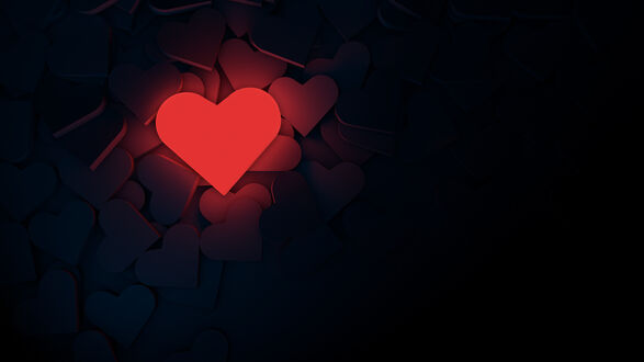 Я тебя люблю Обои для рабочего стола Heart, Heart Pic Love 