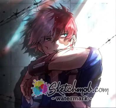 HD shoto todoroki art wallpapers 