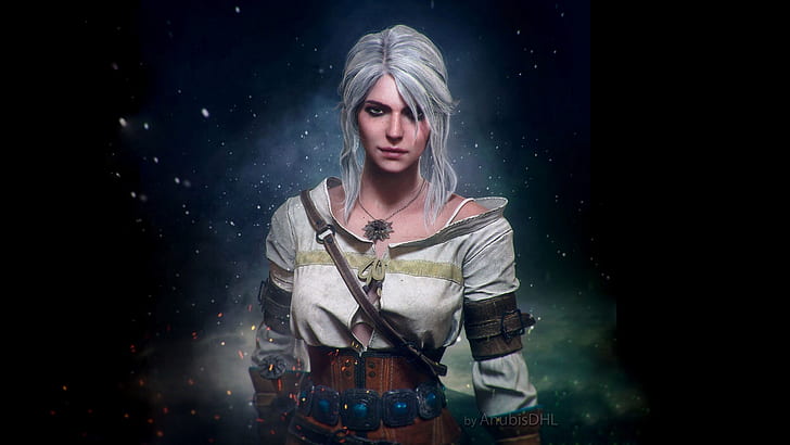 Zendaya As Ciri de The Witcher · Creative Fabrica