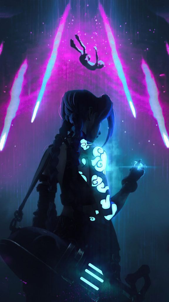 Arcane Jayce 4K Phone iPhone Wallpaper 