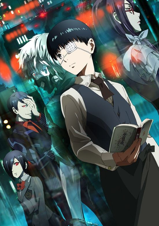 Картинка на рабочий стол Tokyo ghoul, город, гуль, Тока 