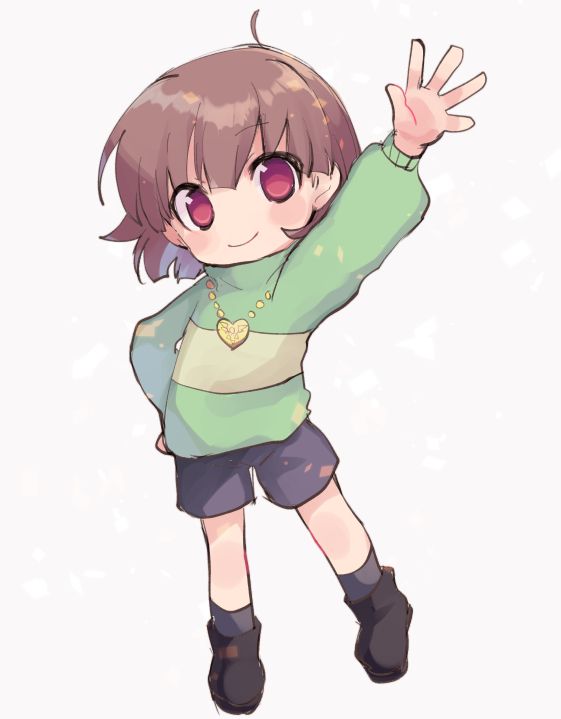 Here's some edgy Chara art! 