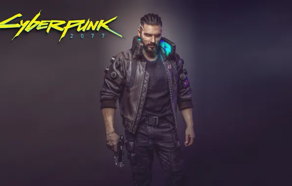 Wallpaper background, the game, cyberpunk, CD Projekt RED 