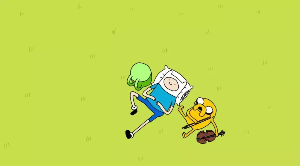 Обои Adventure Time, Время приключений, Финн и Джейк на 