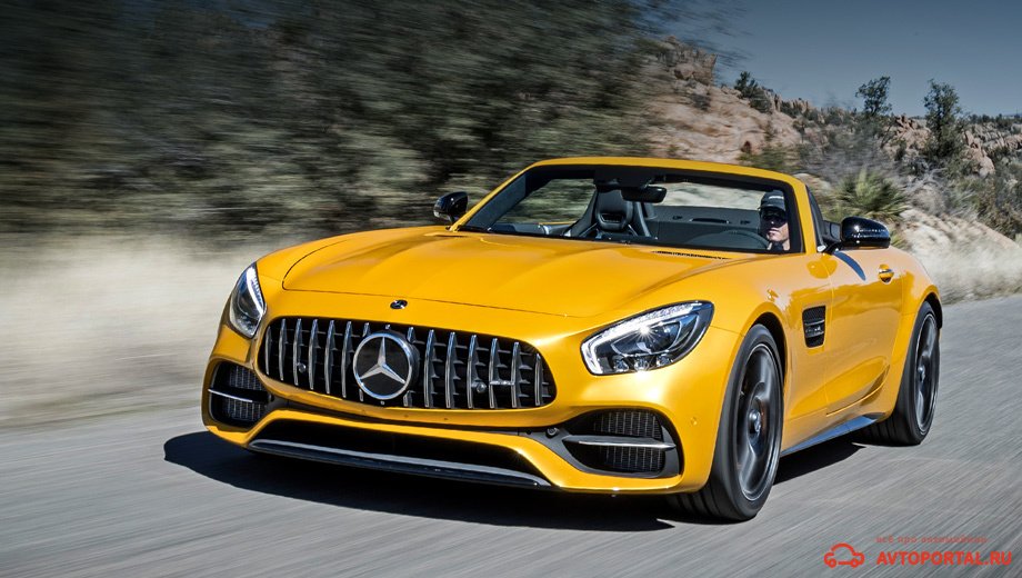 Mercedes-AMG GT Roadster представлен в преддверии парижского 