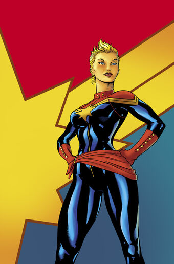 Captain Marvel — Tony Santiago Art