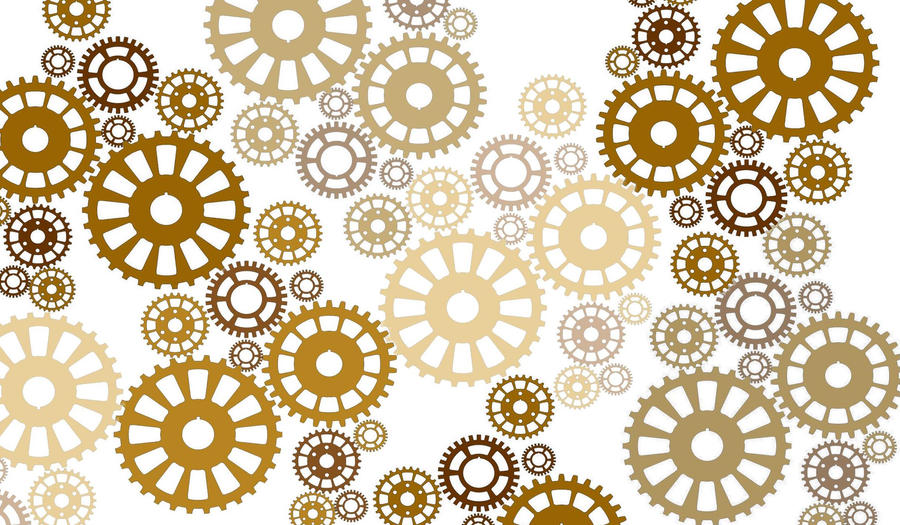 Steampunk Texture Backgroung With 