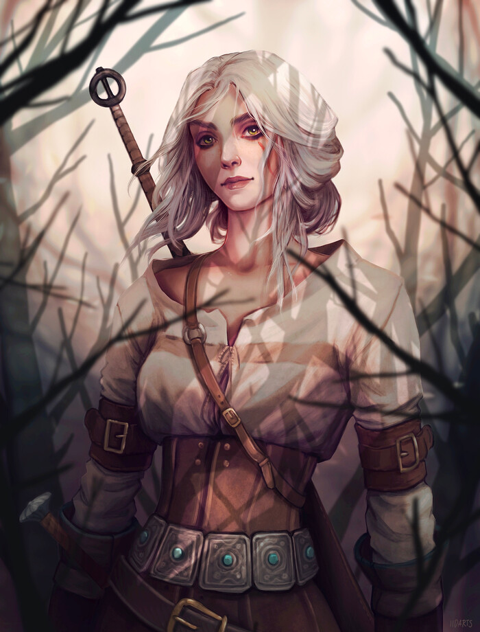 Fan art de Ciri ! 