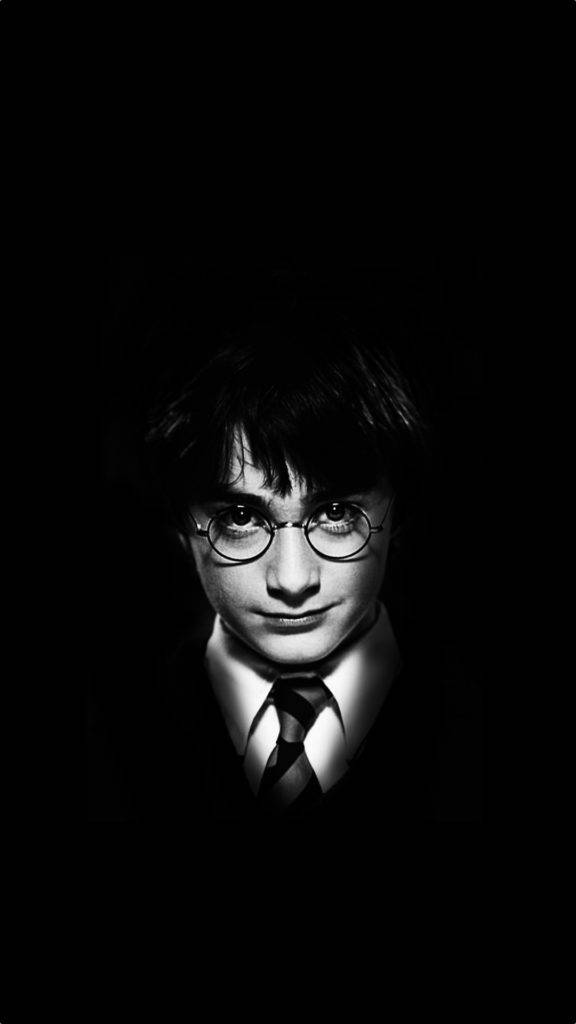 Monochrome Harry Potter Iphone 