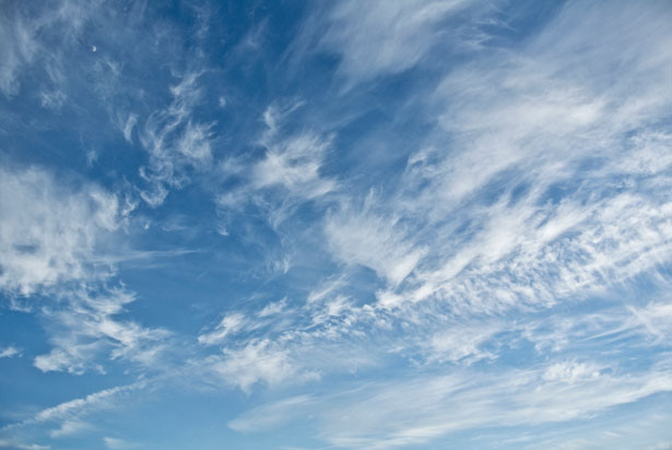 Canvas Print Sky with beautiful clouds