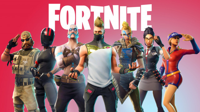 Игра Fortnite обои для рабочего стола 