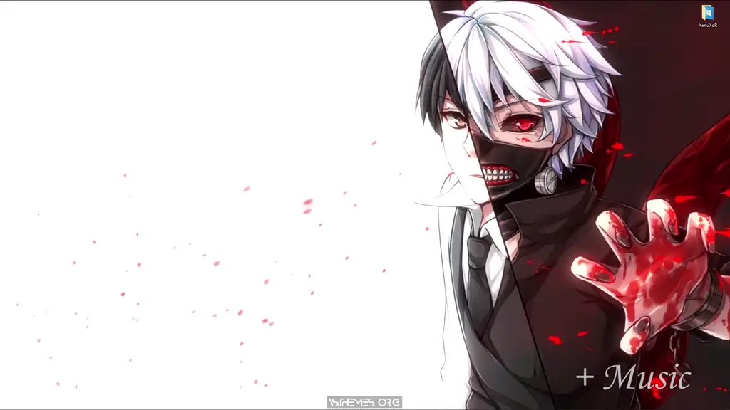 Обои аниме, tokyo, ghoul, токийский, гуль, kaneki, ken 