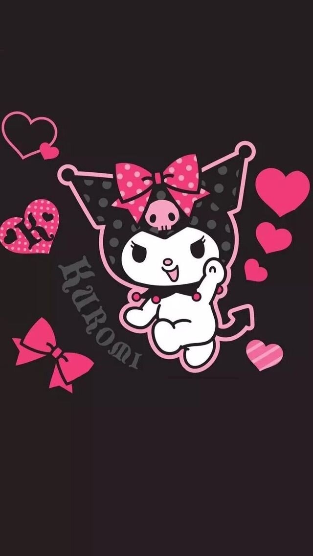 Наклейки на телефон аниме Hello Kitty Kuromi для детей 